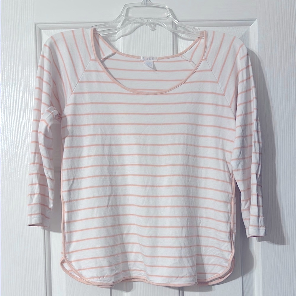 Lake Pima pajama top in rose, XXS
